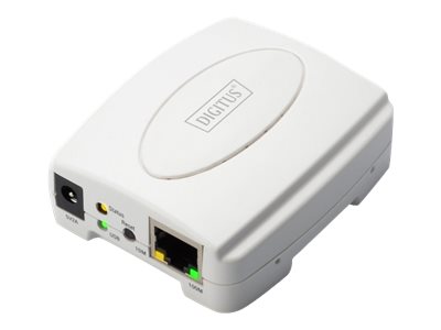 Digitus Print Server Fast Ethernet , USB 2.0