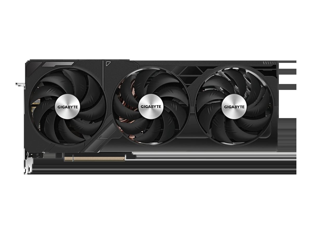 GIGABYTE GeForce RTX 4070 Ti SUPER WINDFORCE MAX OC Tarjeta Gr�fica - 16 GB GDDR6X, 256 bits, PCI-E 4.0, 2655 MHz Reloj Central, 3 x DisplayPort 1.4a, 1 x HDMI 2.1a, NVIDIA DLSS 3, GV-N407TSWF3MAX OC-16GD