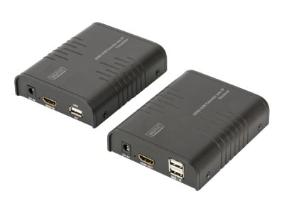 DIGITUS HDMI KVM Extender ber IP, Set