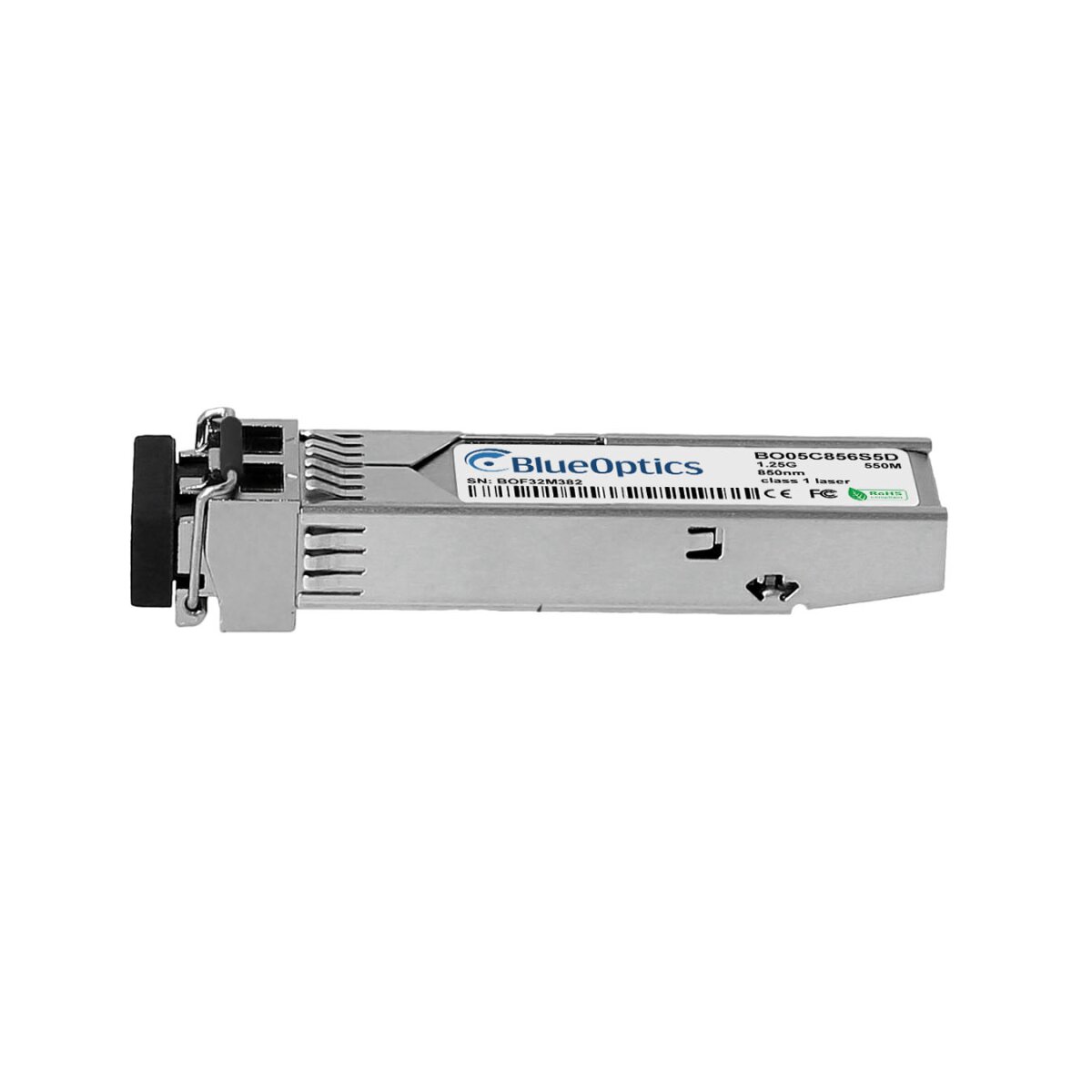 BlueOptics Grandstream F-MM850-550M-1.25G BlueOptics BO05C856S5D SFP Transceiver, 1000BASE-SX, Multimode Fiber, 850nm, 550M