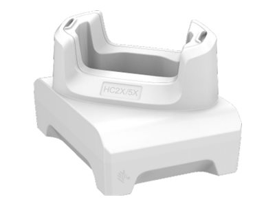 Zebra HC2X/HC5X Healthcare 1-slot white charge only cradle Compatible with hand strap