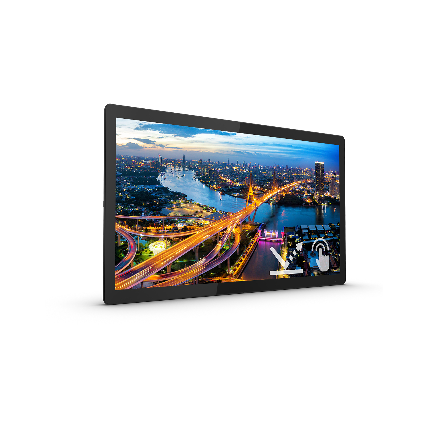 Philips B Line 222B1TFL/00 computer monitor 54.6 cm (21.5) 1920 x 1080 pixels Full HD LED Touchscreen Black