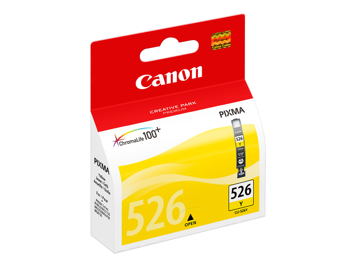 Canon CLI-526 Y cartouche dencre 1 pice(s) Original Jaune