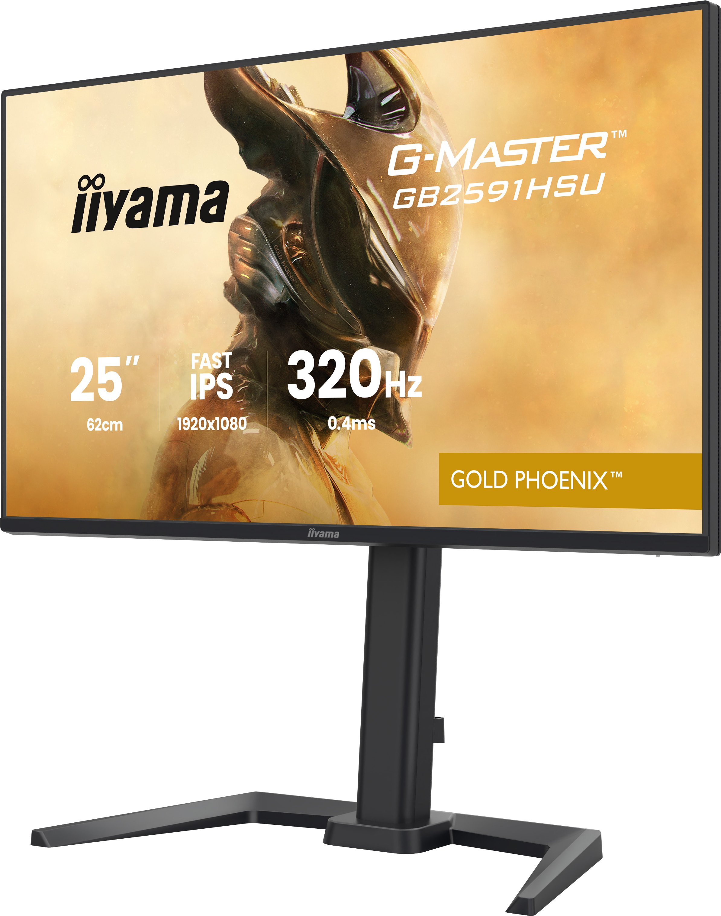 Iiyama G-MASTER Gold Phoenix GB2591HSU-B1 - LED-Monitor - Gaming - 63.5 cm (25)