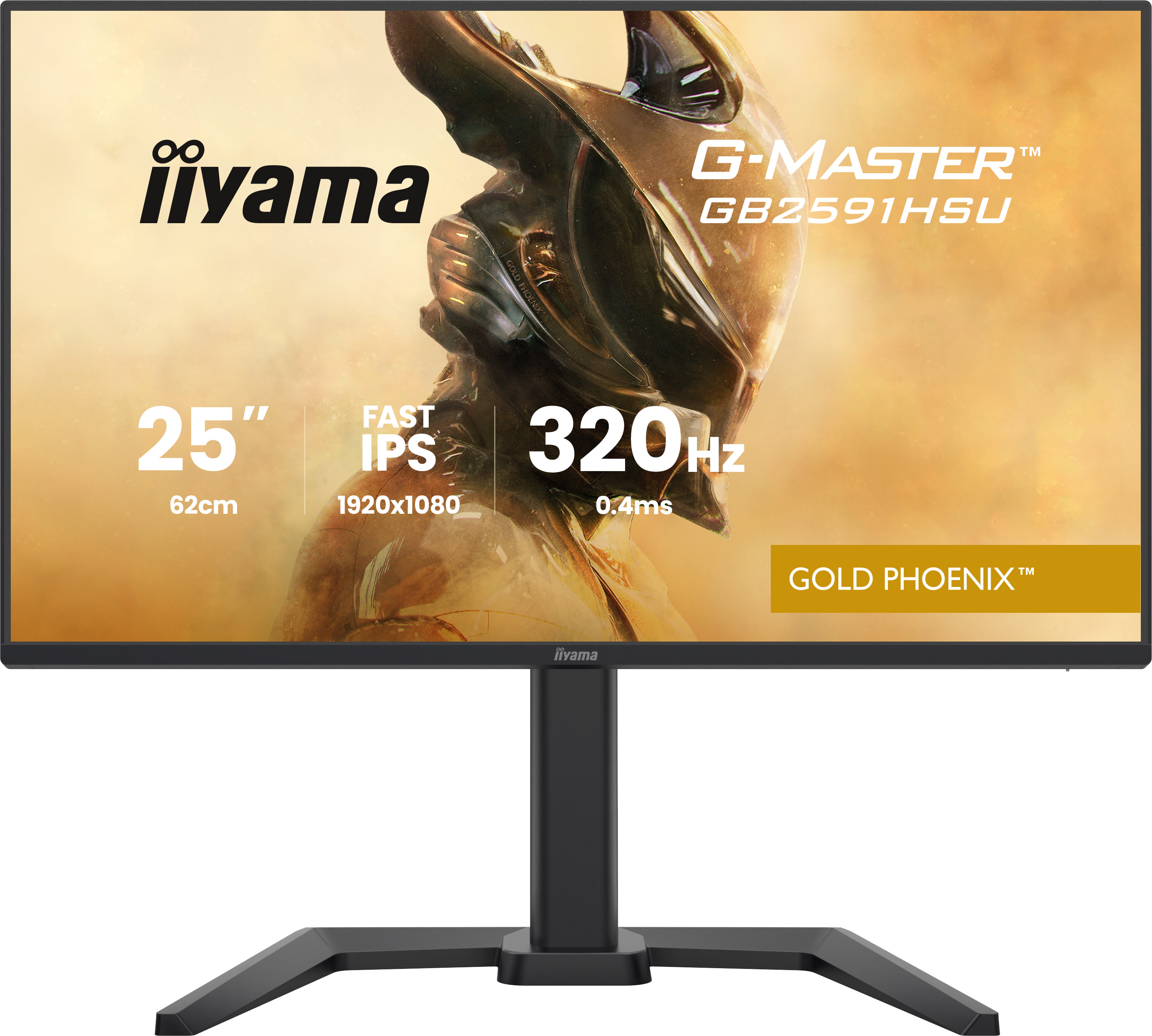 Iiyama G-MASTER Gold Phoenix GB2591HSU-B1 - LED-Monitor - Gaming - 63.5 cm (25)