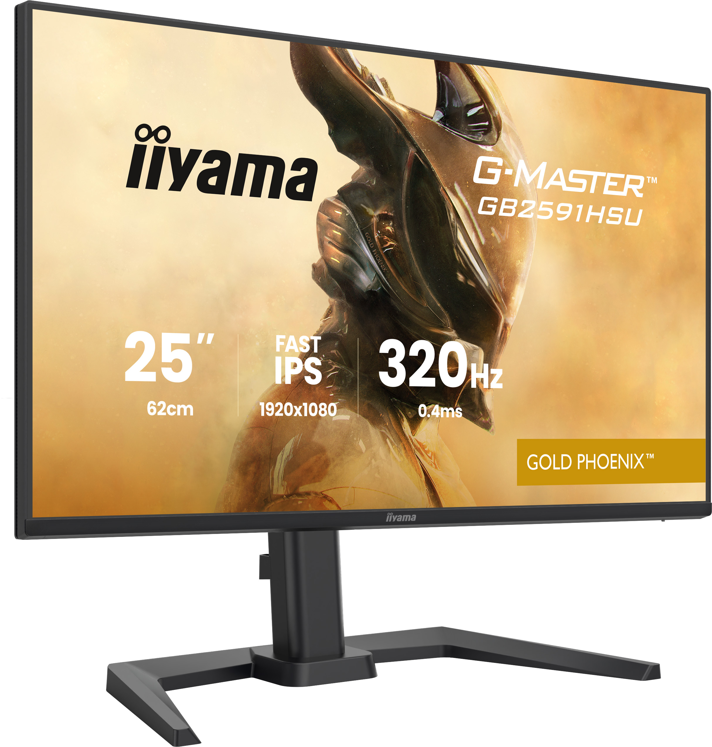 Iiyama G-MASTER Gold Phoenix GB2591HSU-B1 - LED-Monitor - Gaming - 63.5 cm (25)
