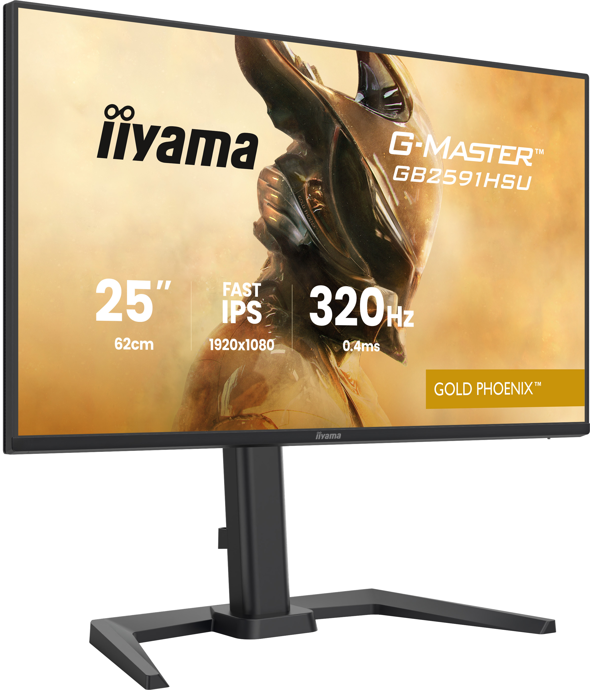 Iiyama G-MASTER Gold Phoenix GB2591HSU-B1 - LED-Monitor - Gaming - 63.5 cm (25)