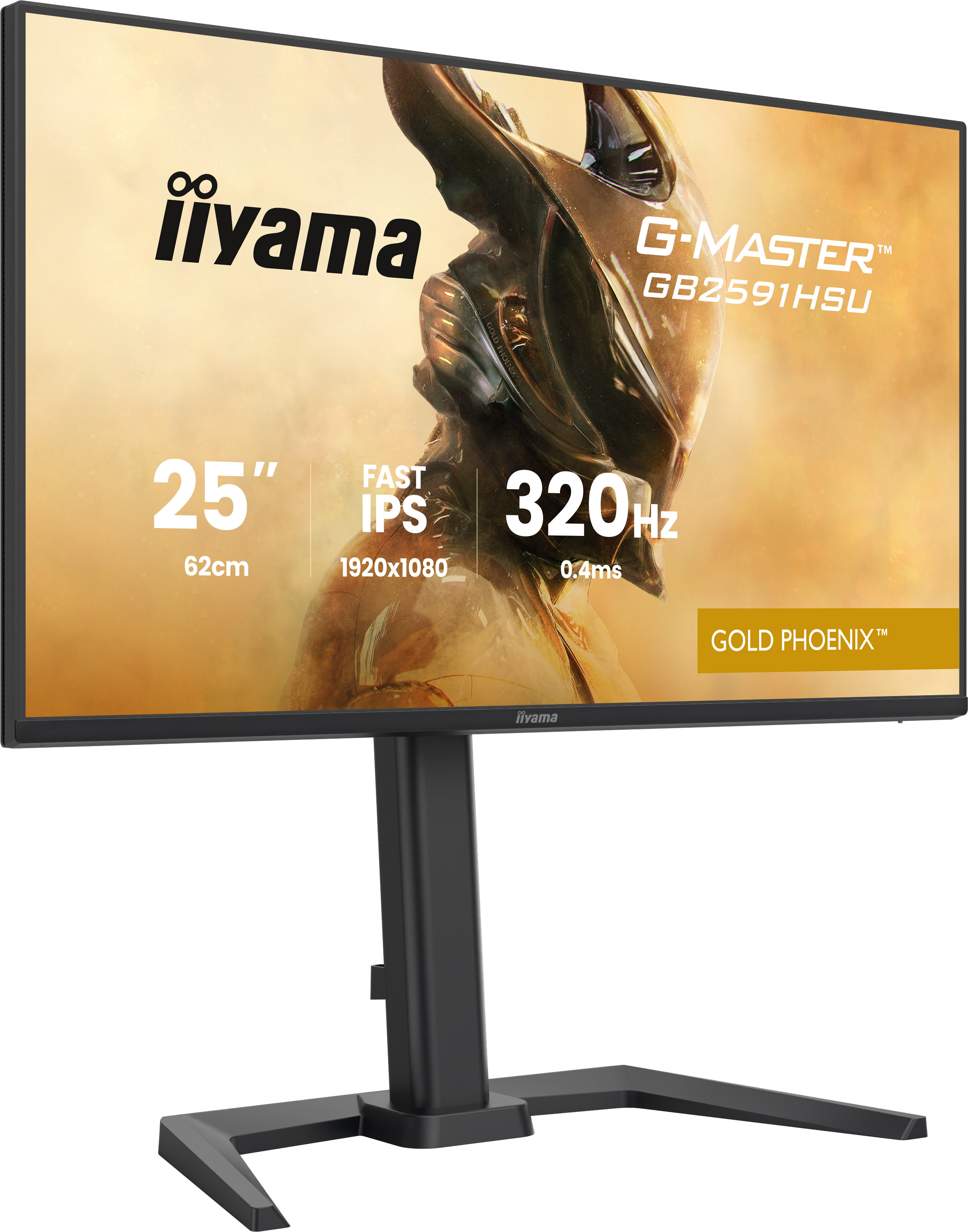 Iiyama G-MASTER Gold Phoenix GB2591HSU-B1 - LED-Monitor - Gaming - 63.5 cm (25)