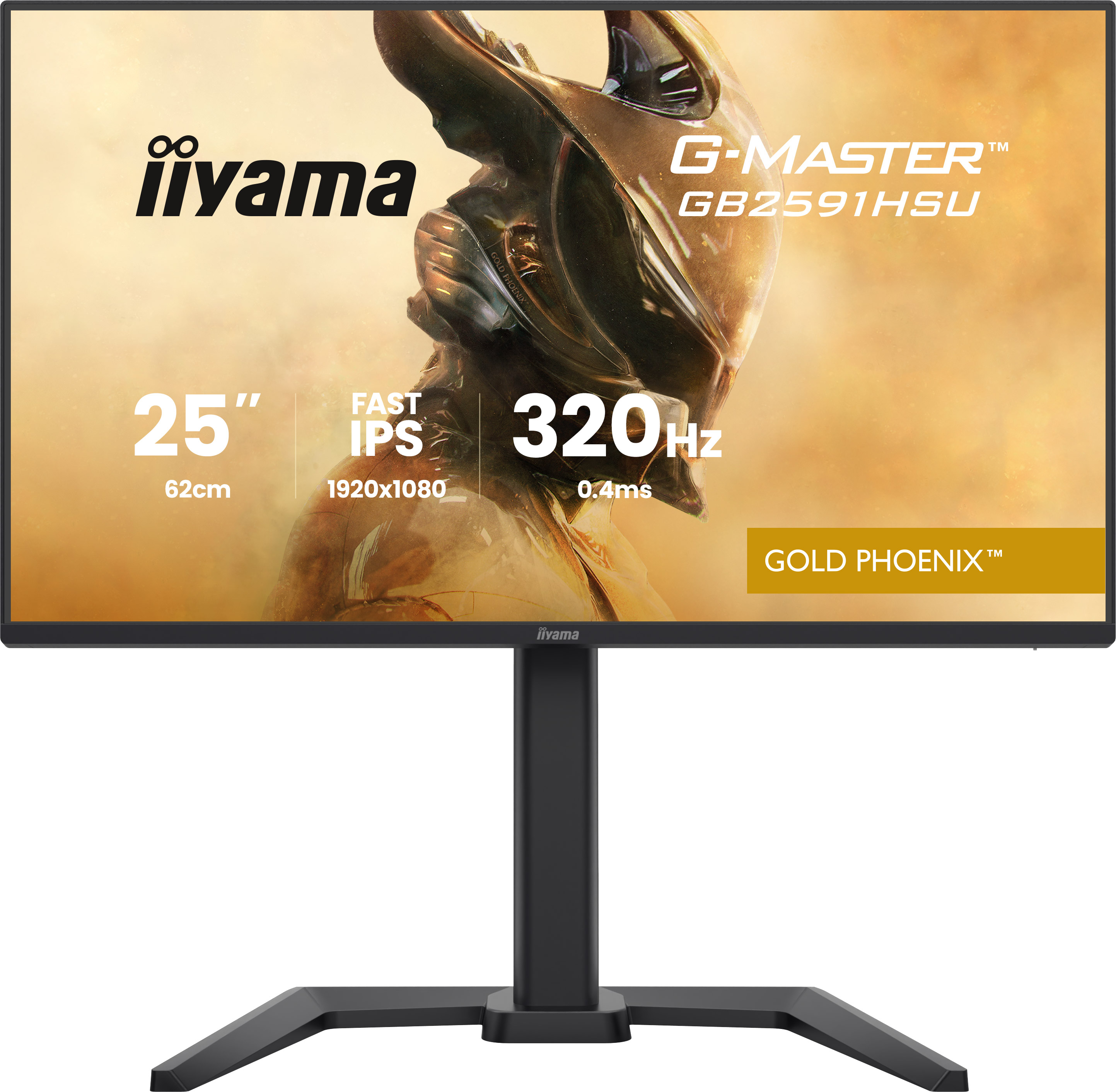 Iiyama G-MASTER Gold Phoenix GB2591HSU-B1 - LED-Monitor - Gaming - 63.5 cm (25)