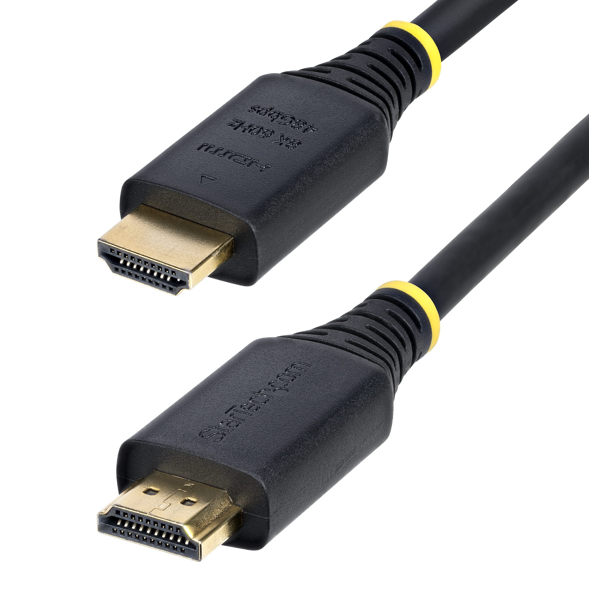 StarTech.com C�ble HDMI Ultra Haut D�bit Certifi� de 1m, 8K 60Hz / 4K 120Hz, C�ble HDMI 2.1 avec HDR10+ / eARC, 48 Gbps, C�ble HDMI 8K pour Moniteur/T�l�viseur/�cran, Gaine TPE Flexible
