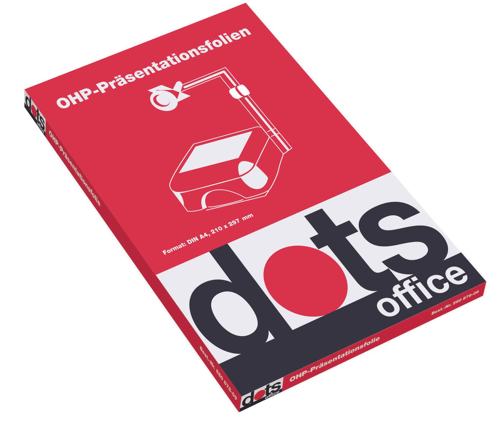 dots Laserfolien klar A4 100 St.