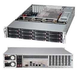 Supermicro SC826 BAC12-R1K23LPB - Rack-Montage