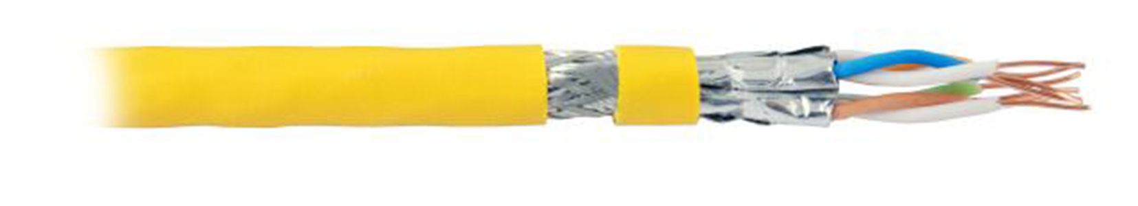 EFB Elektronik 99827.500 cble de rseau Jaune 500 m Cat8.2 S/FTP (S-STP)
