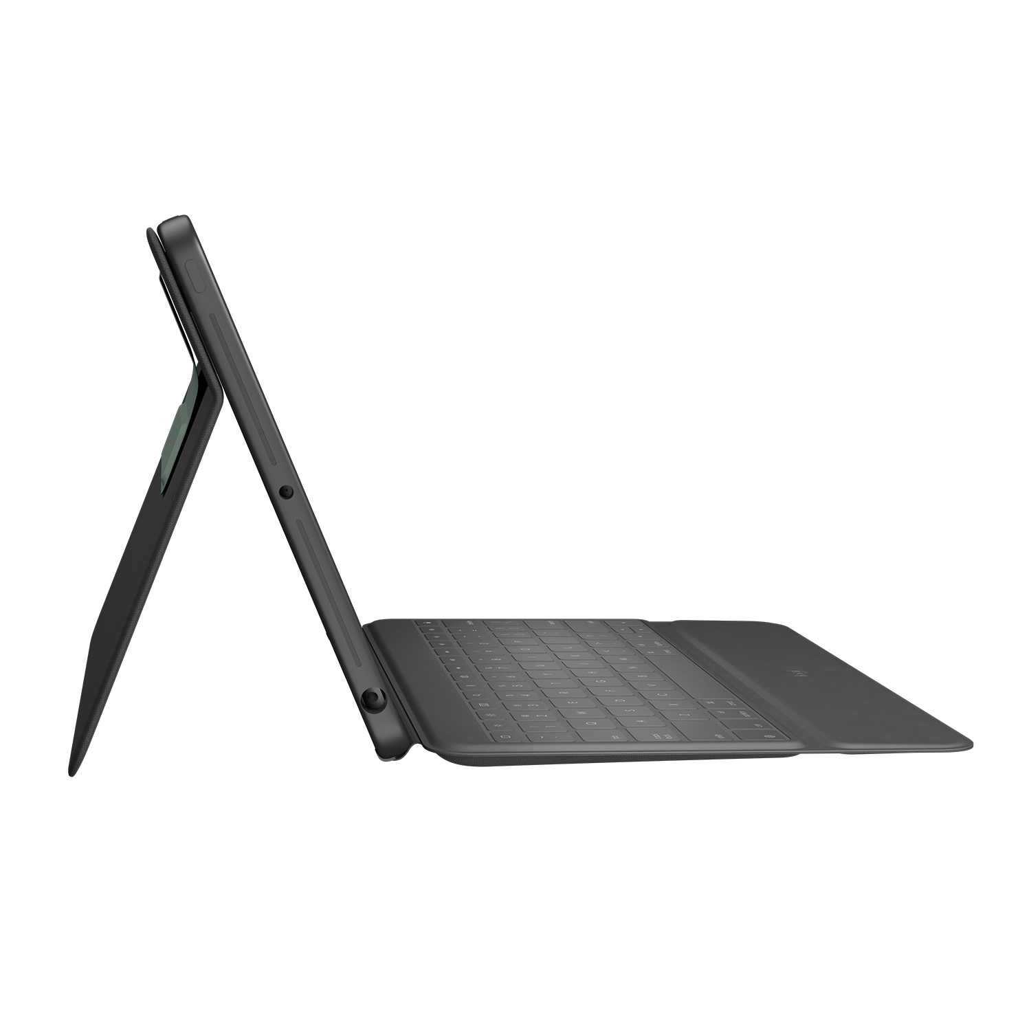 Logitech Rugged Folio - Tastatur und Foliohlle - Apple Smart connector - Franzsisch - fr Apple 10.2-inch iPad (7. Generation, 8. Generation, 9. Generation)