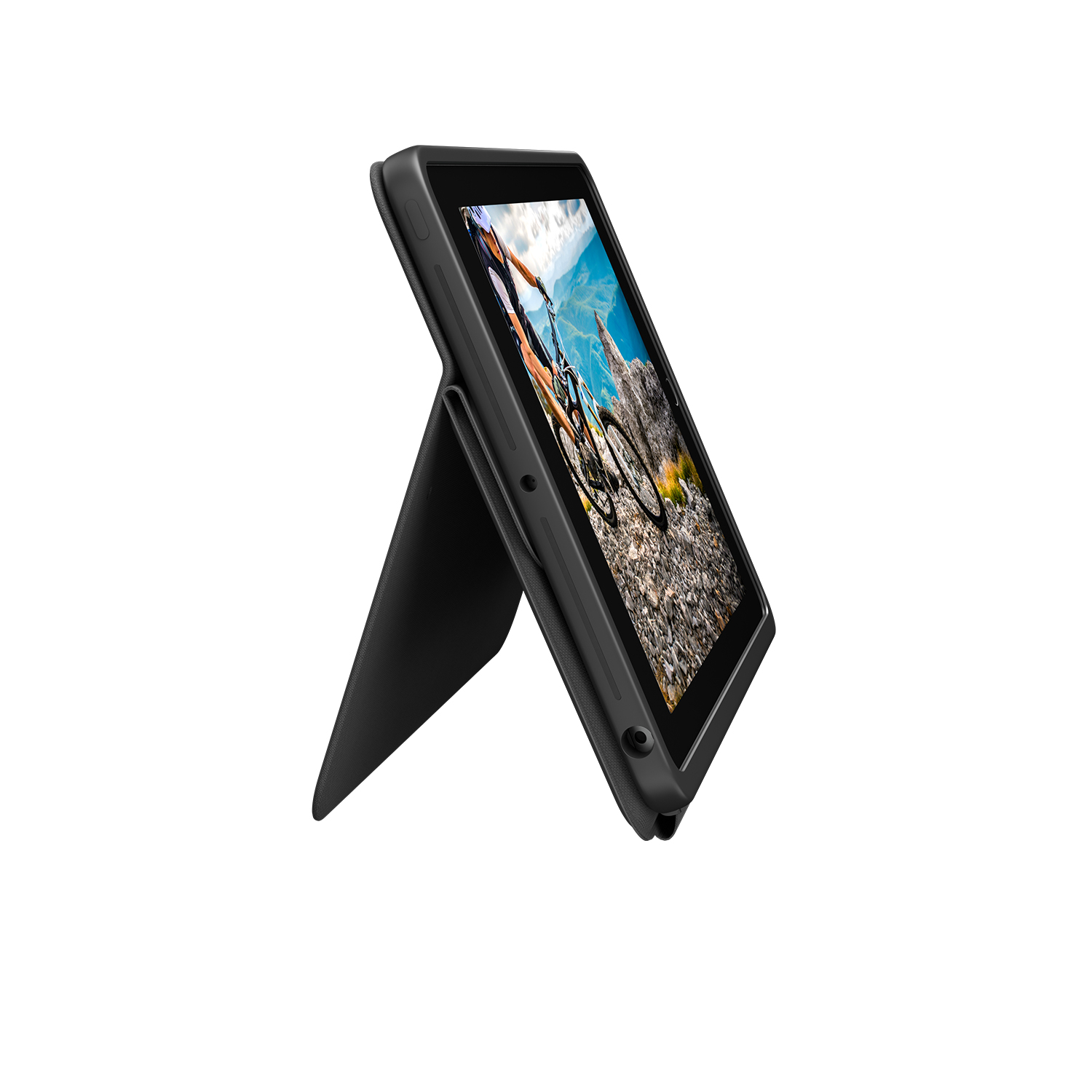 Logitech Rugged Folio - Tastatur und Foliohlle - Apple Smart connector - Franzsisch - fr Apple 10.2-inch iPad (7. Generation, 8. Generation, 9. Generation)