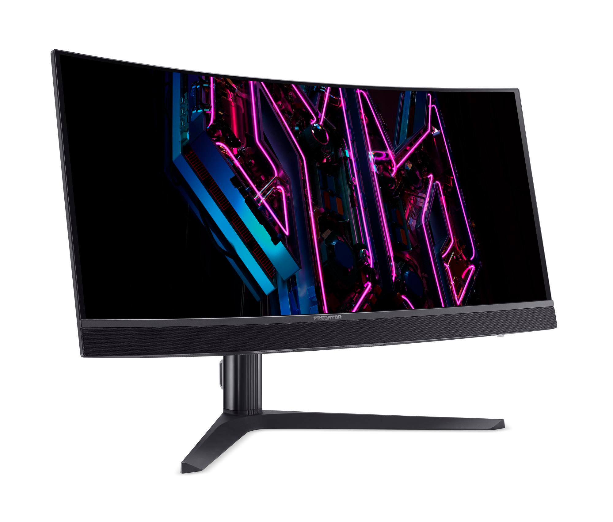 Acer Predator X34Vbmiiphuzx �cran plat de PC 86,4 cm (34) 3440 x 1440 pixels UltraWide Quad HD OLED Noir