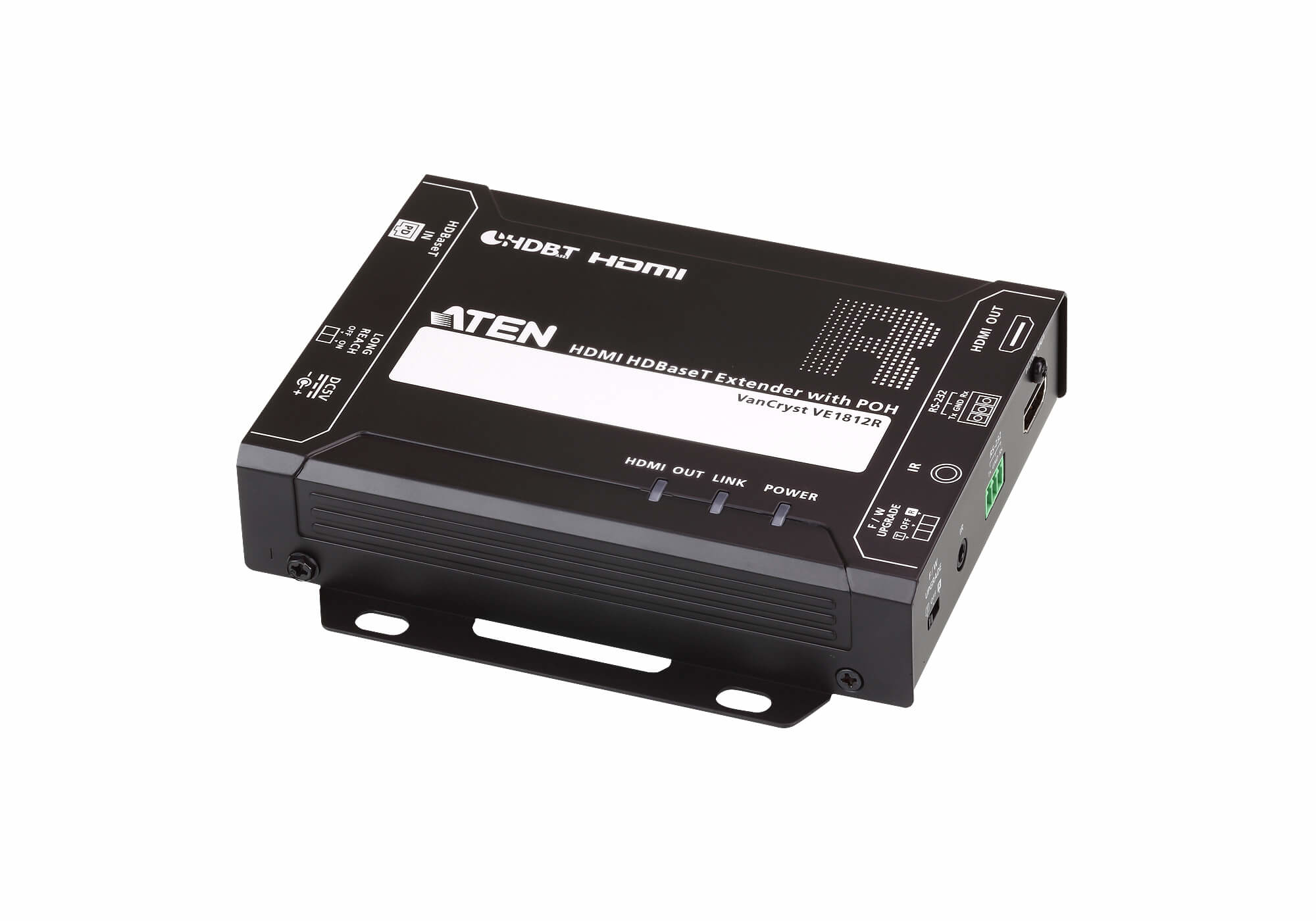 ATEN VE1812R extension audio/video R�cepteur AV Noir