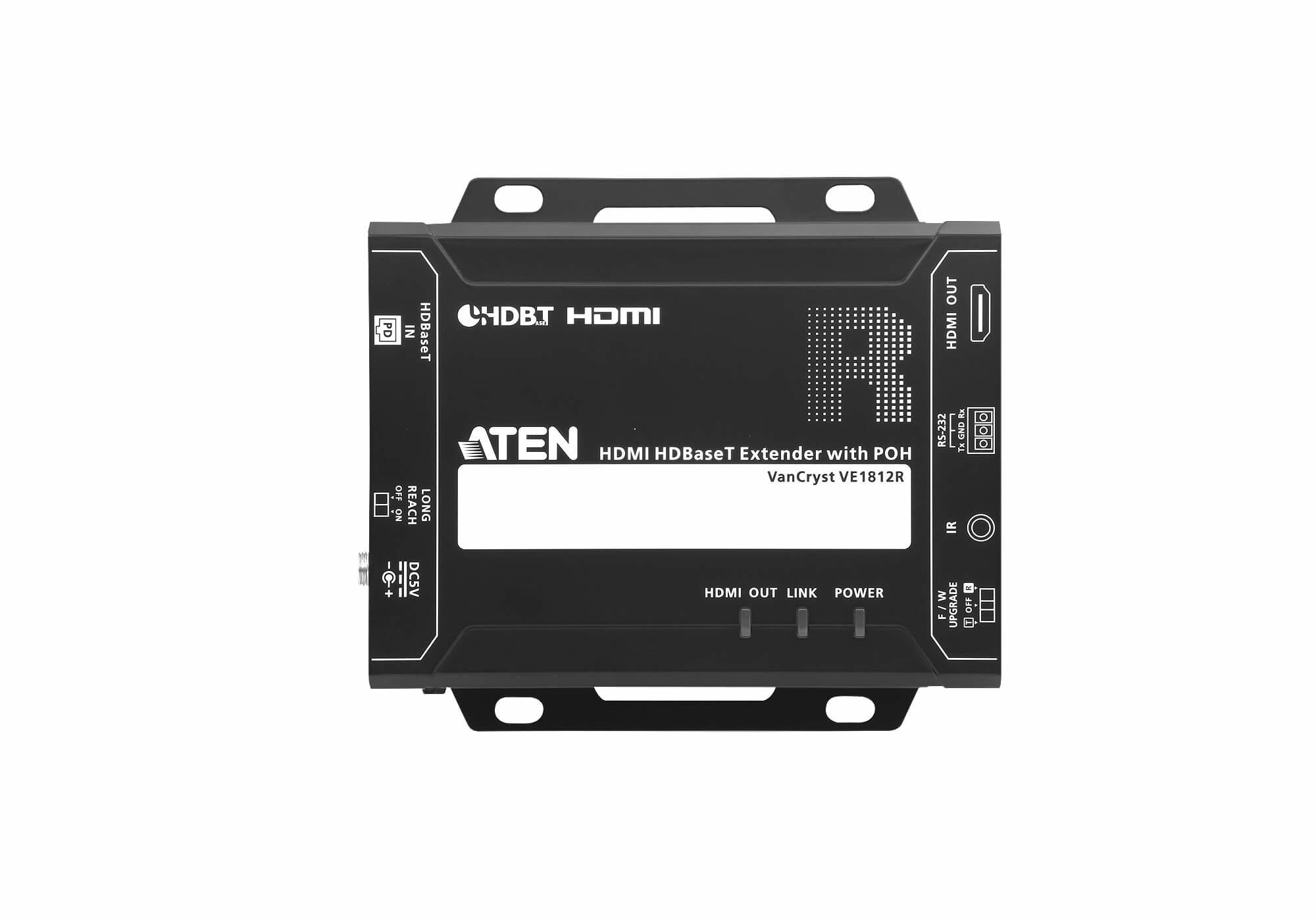 ATEN VE1812R extension audio/video R�cepteur AV Noir