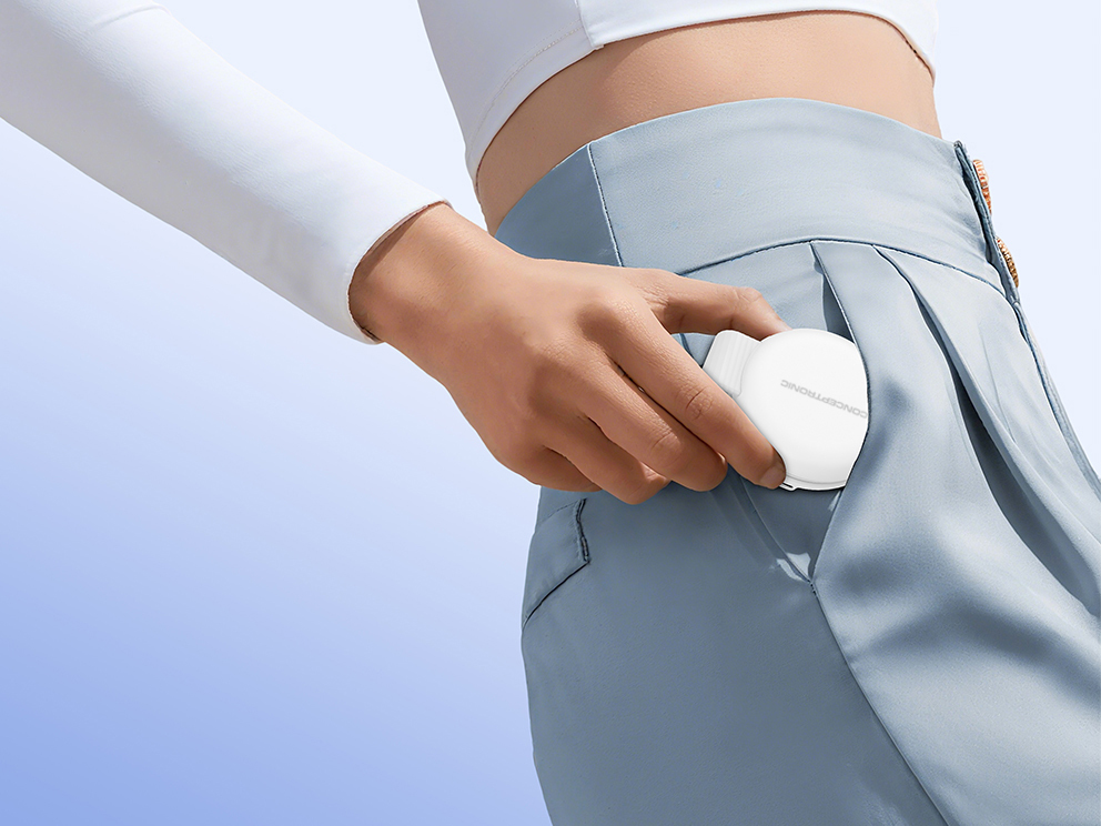 Conceptronic GORGON04W 2-in-1 Foldable Magnetic Qi2 25W Wireless Charger