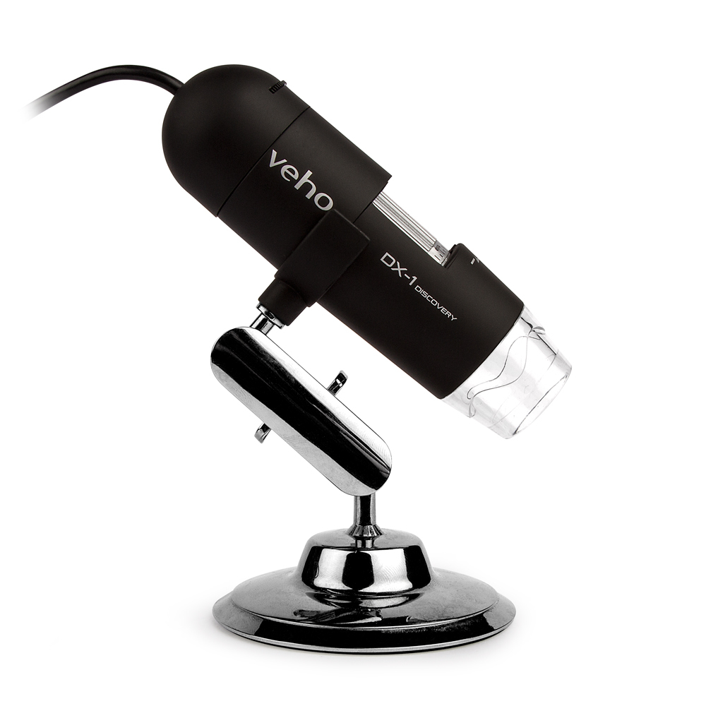 Veho DX-1 - Digitales Mikroskop - Schwarz - 200x - 20x - LED - 10 - 150 mm