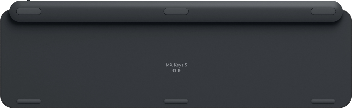 Logitech MX Keys S clavier Universel RF sans fil + Bluetooth QWERTY Italien Graphite