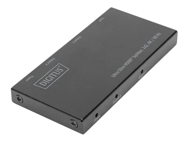 Digitus Splitter HDMI ultra slim, 1x2, 4K / 60 Hz