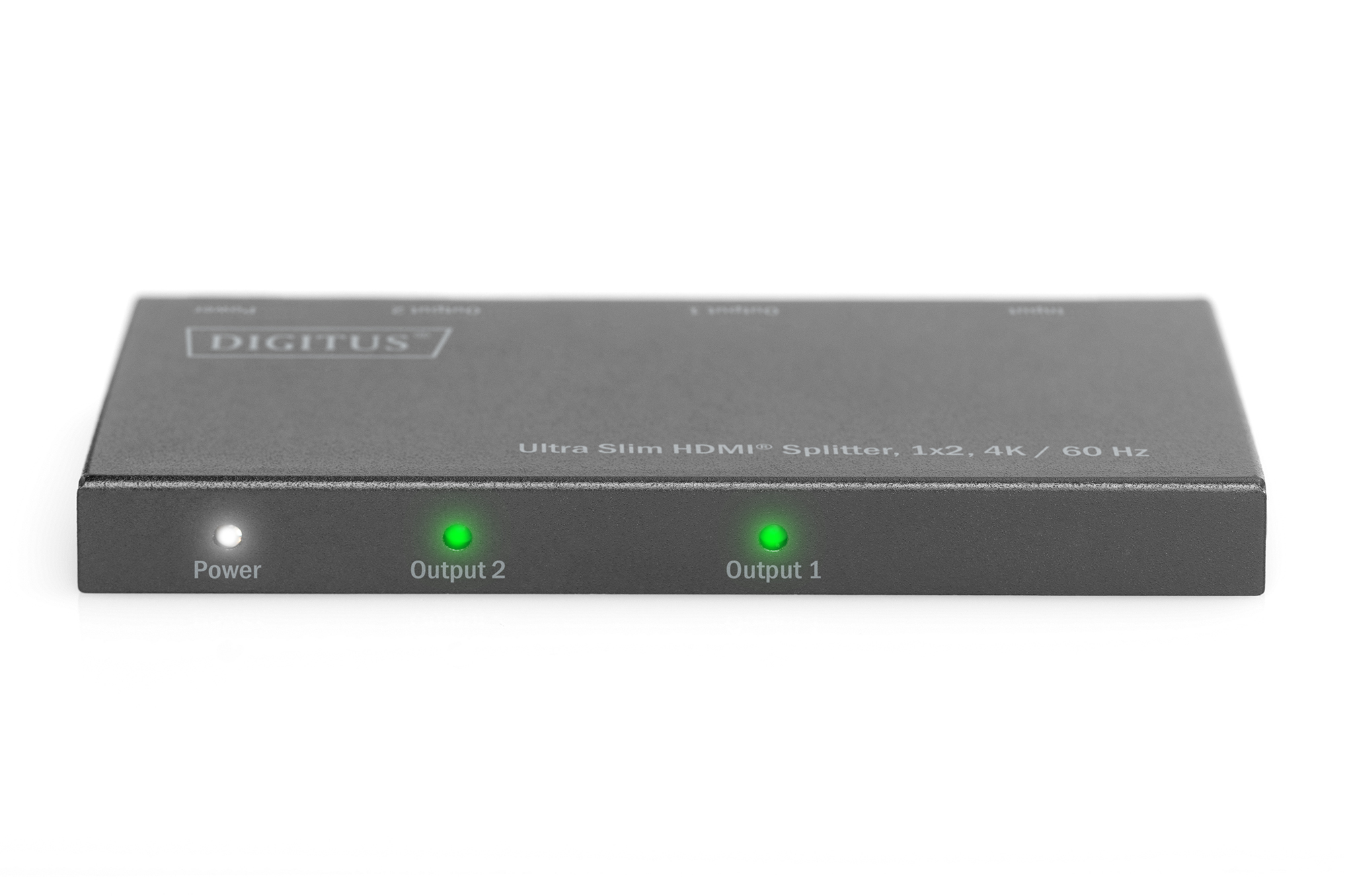 Digitus Splitter HDMI ultra slim, 1x2, 4K / 60 Hz