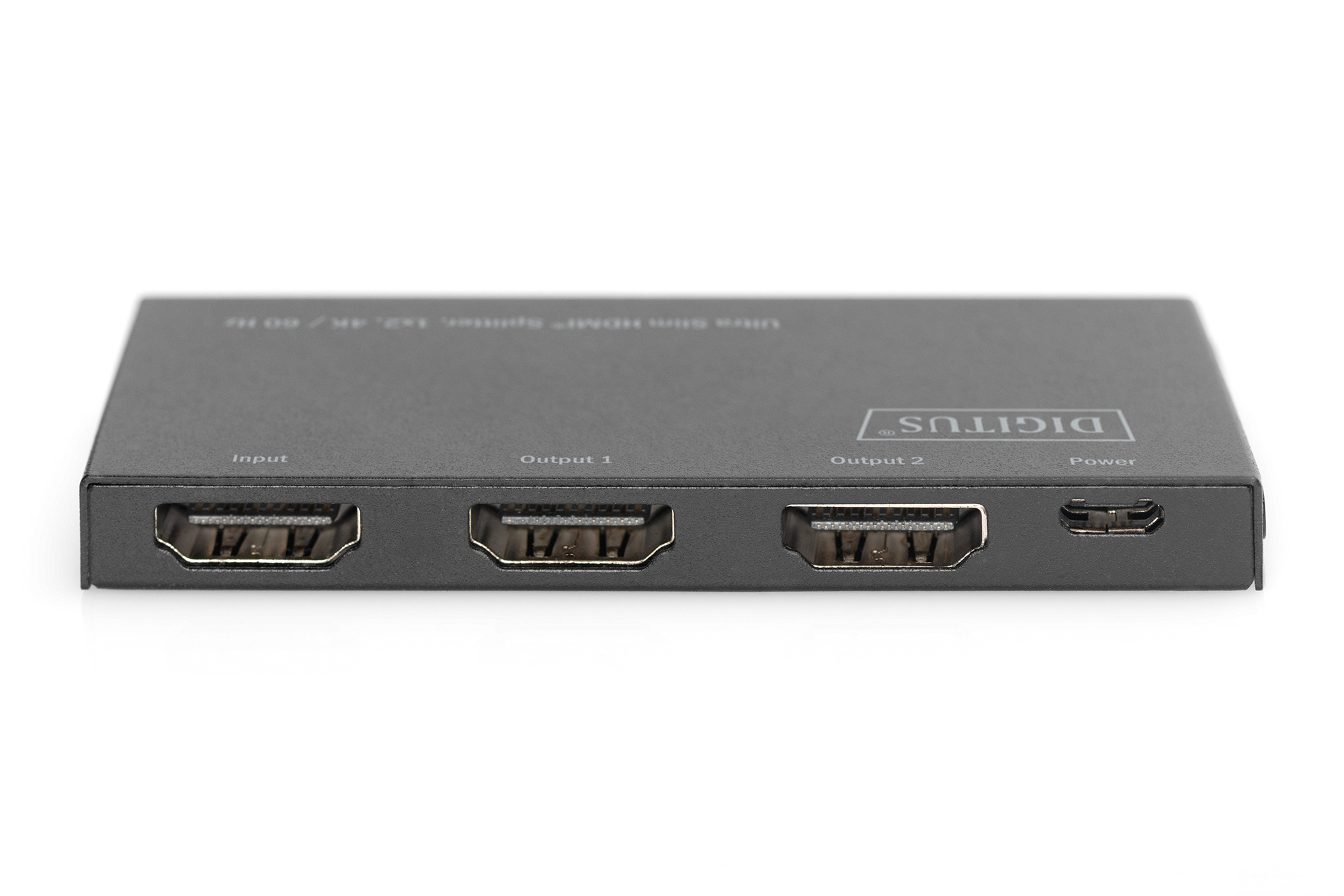 Digitus Splitter HDMI ultra slim, 1x2, 4K / 60 Hz