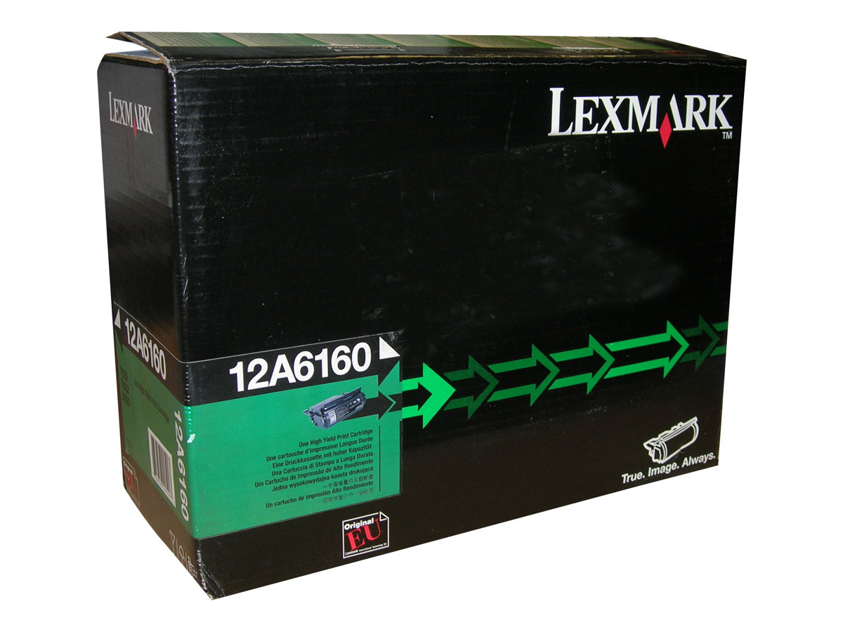 Lexmark T620, T622 High Yield Print Cartridge toner cartridge Original Black