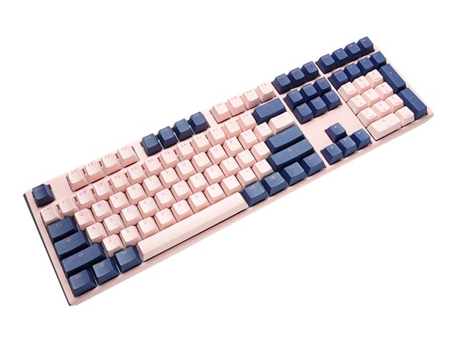 Ducky One 3 Fuji tastiera USB Tedesco Rosa