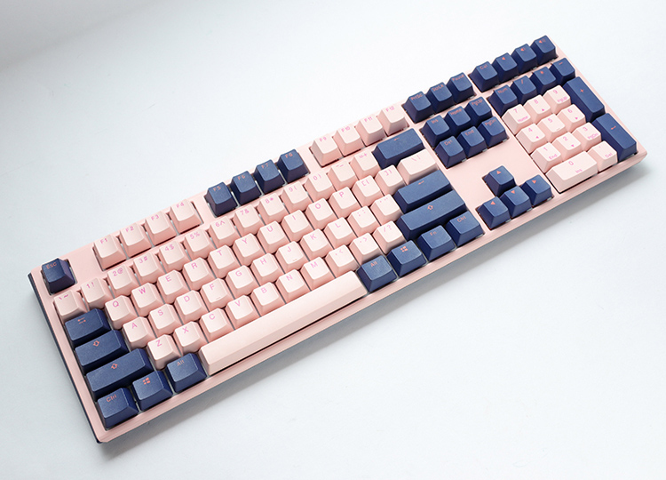Ducky One 3 Fuji tastiera USB Tedesco Rosa