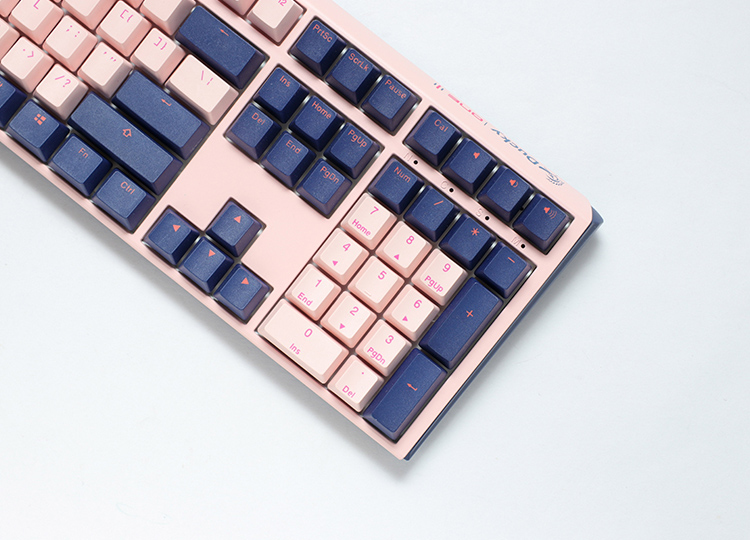 Ducky One 3 Fuji tastiera USB Tedesco Rosa
