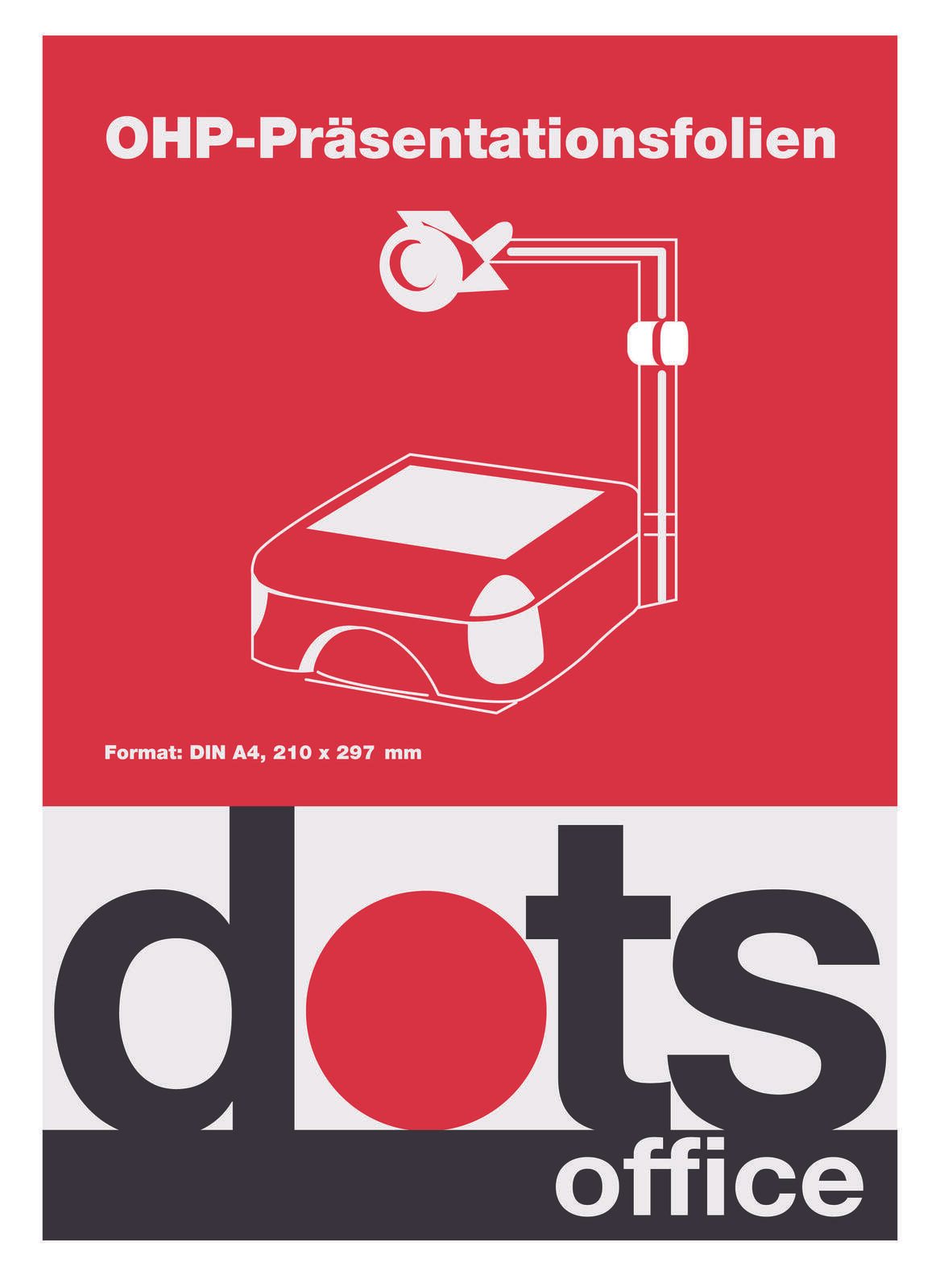 dots Laserfolien klar A4 50 St.