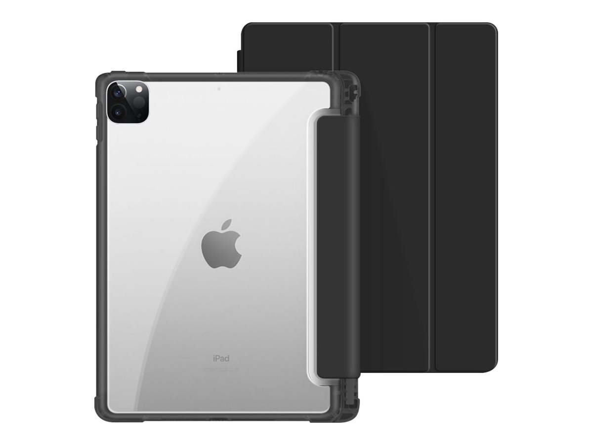 eSTUFF ES68200001-BULK tablet case 25.9 cm (10.2) Folio Black, Transparent