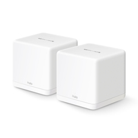 Mercusys Halo H60X Dual-Band 2.4 GHz/5 GHz Wi-Fi 6 802.11ax Wei 2 Intern Halo - Router - 1 Gbps