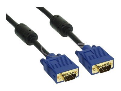 InLine 17715S cable VGA 1,5 m VGA (D-Sub) Negro