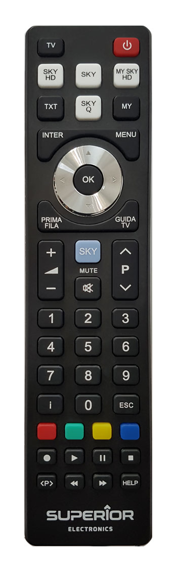 Superior Electronics SUPTRB027 remote control Sky Press buttons