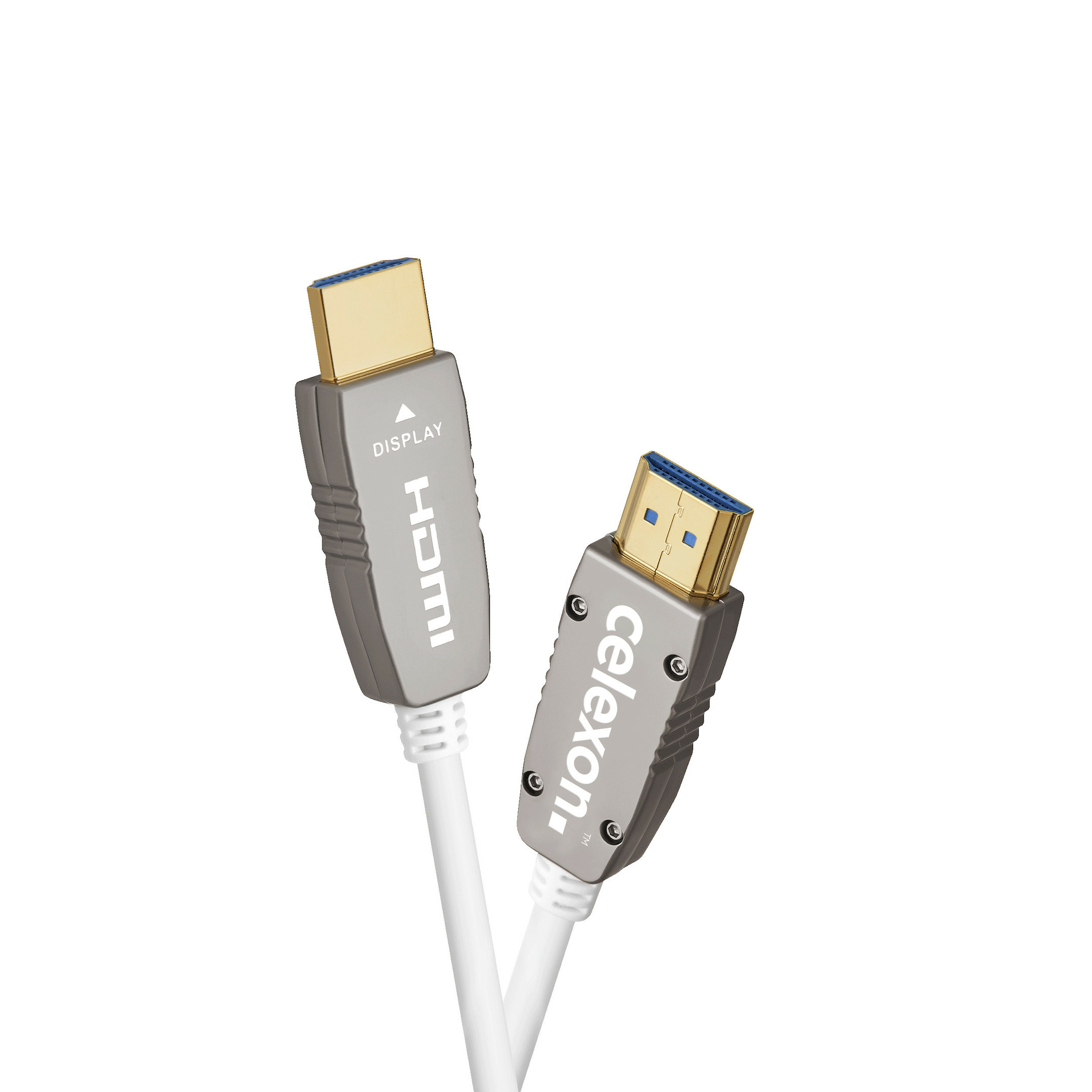 celexon UHD Optical Fibre HDMI 8K 48Gbps Active Kabel wei� - Kabel - Digital/Display/Video