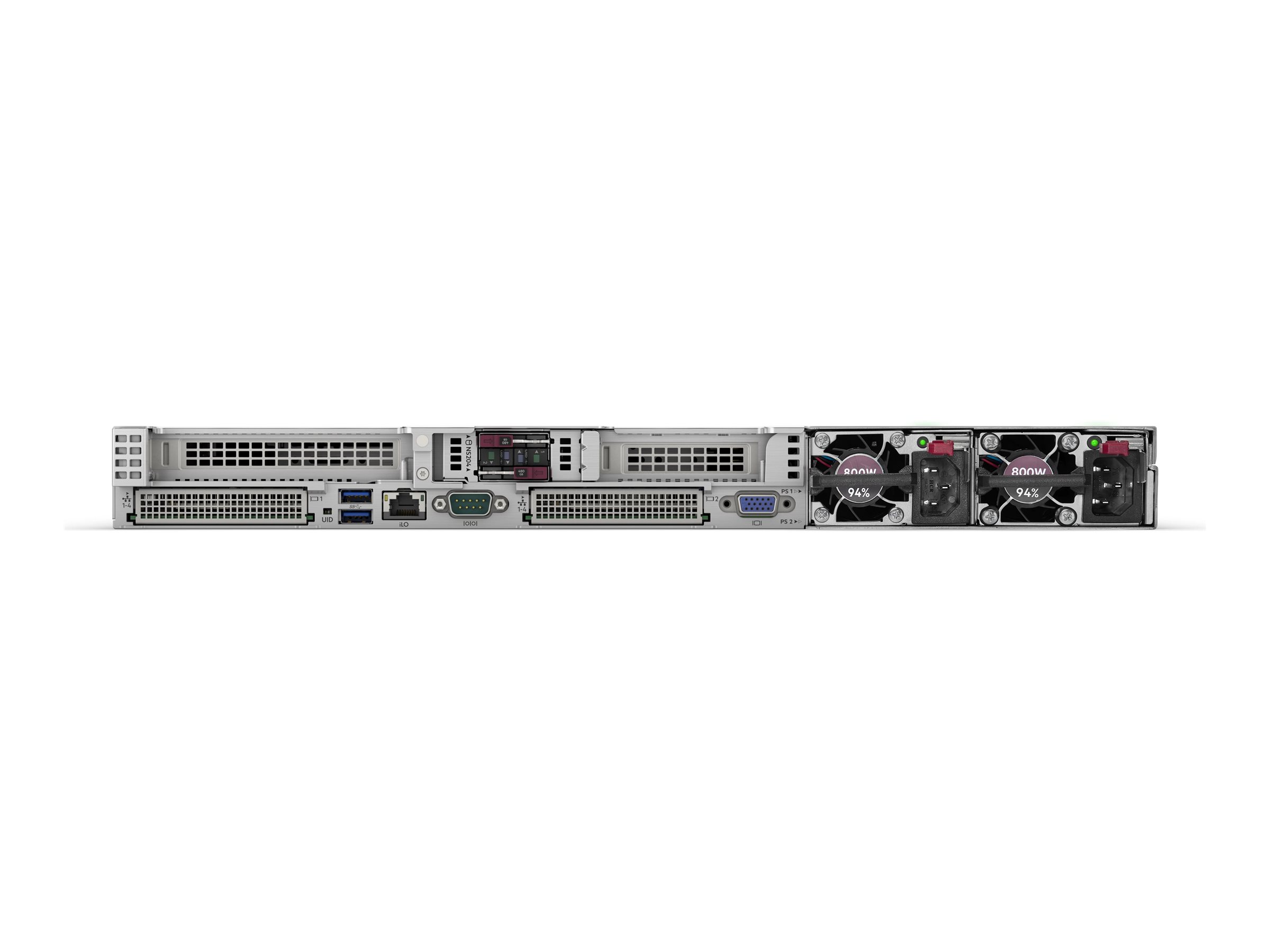 HPE ProLiant DL360 Gen11 - Server - Rack-Montage - 1U - zweiweg - 1 x Xeon Silver 4510 / 2.4 GHz - RAM 64 GB - SATA/SAS/NVMe - Hot-Swap 6.4 cm (2.5)