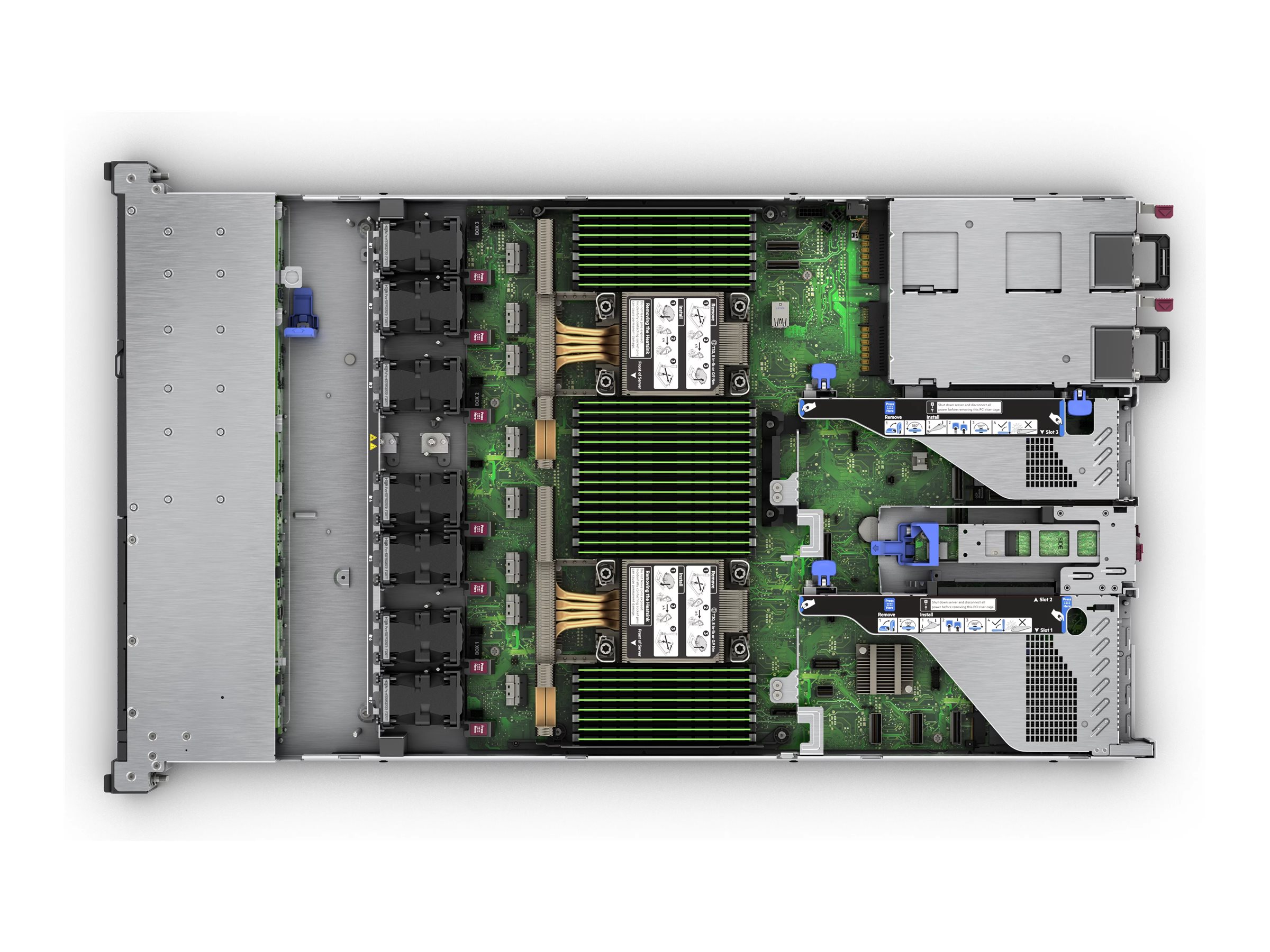 HPE ProLiant DL360 Gen11 - Server - Rack-Montage - 1U - zweiweg - 1 x Xeon Silver 4510 / 2.4 GHz - RAM 64 GB - SATA/SAS/NVMe - Hot-Swap 6.4 cm (2.5)