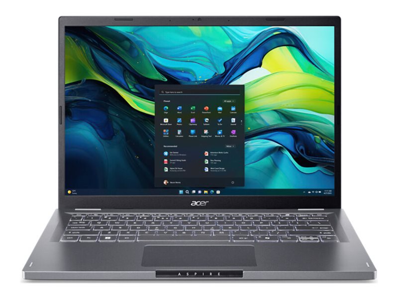 Acer Aspire 14 A14-51M - Intel Core 7 150U / 1.8 GHz - Win 11 Home - Intel Graphics - 16 GB RAM - 1.024 TB SSD - 35.6 cm (14)