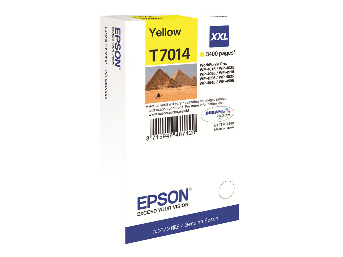 Epson Ink Cartridge XXL Yellow 3.4k