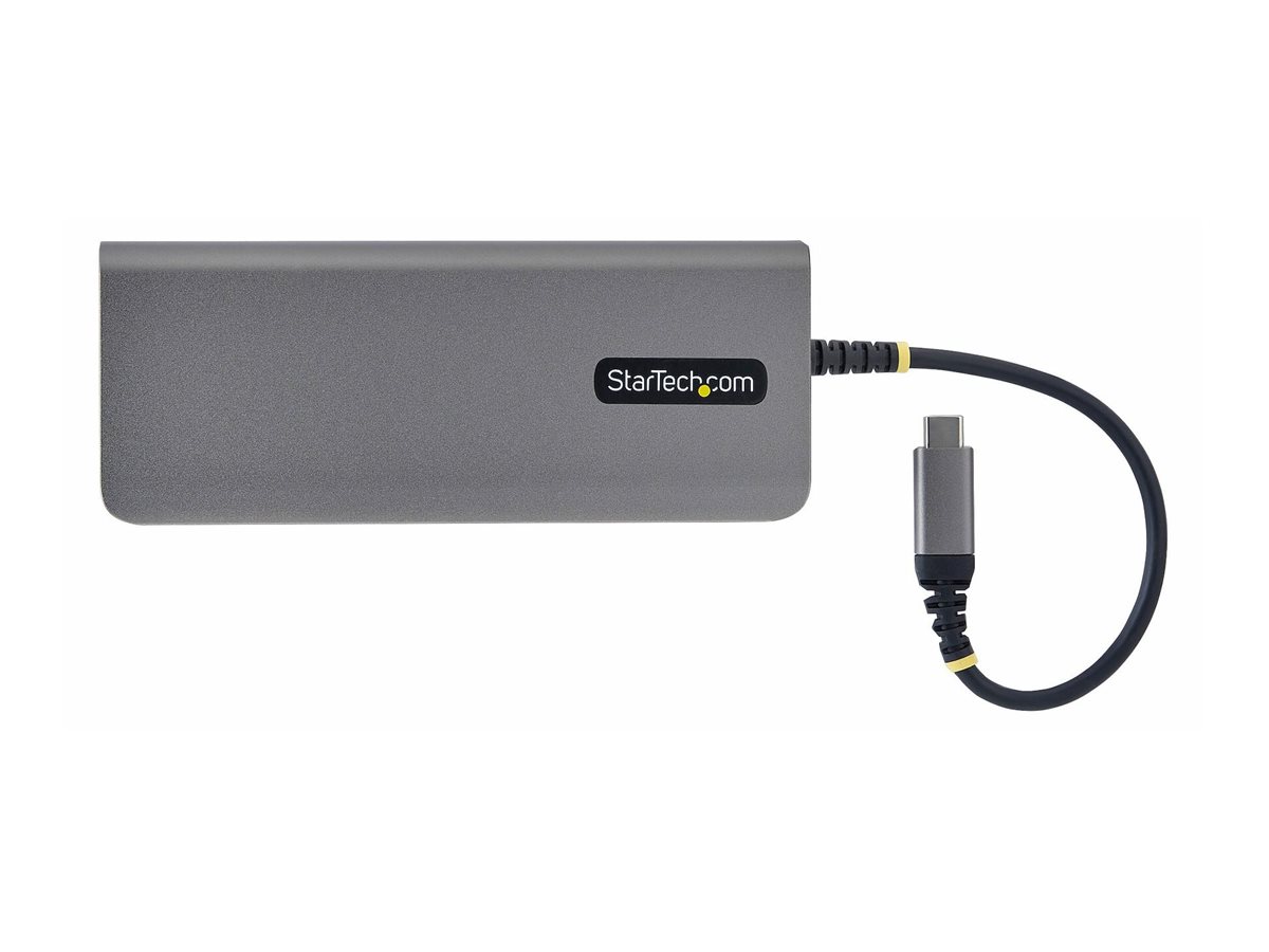 StarTech.com 177B-USBC-MULTIPORT base para port�til y replicador de puertos Al�mbrico USB 3.2 Gen 2 (3.1 Gen 2) Type-C Gris