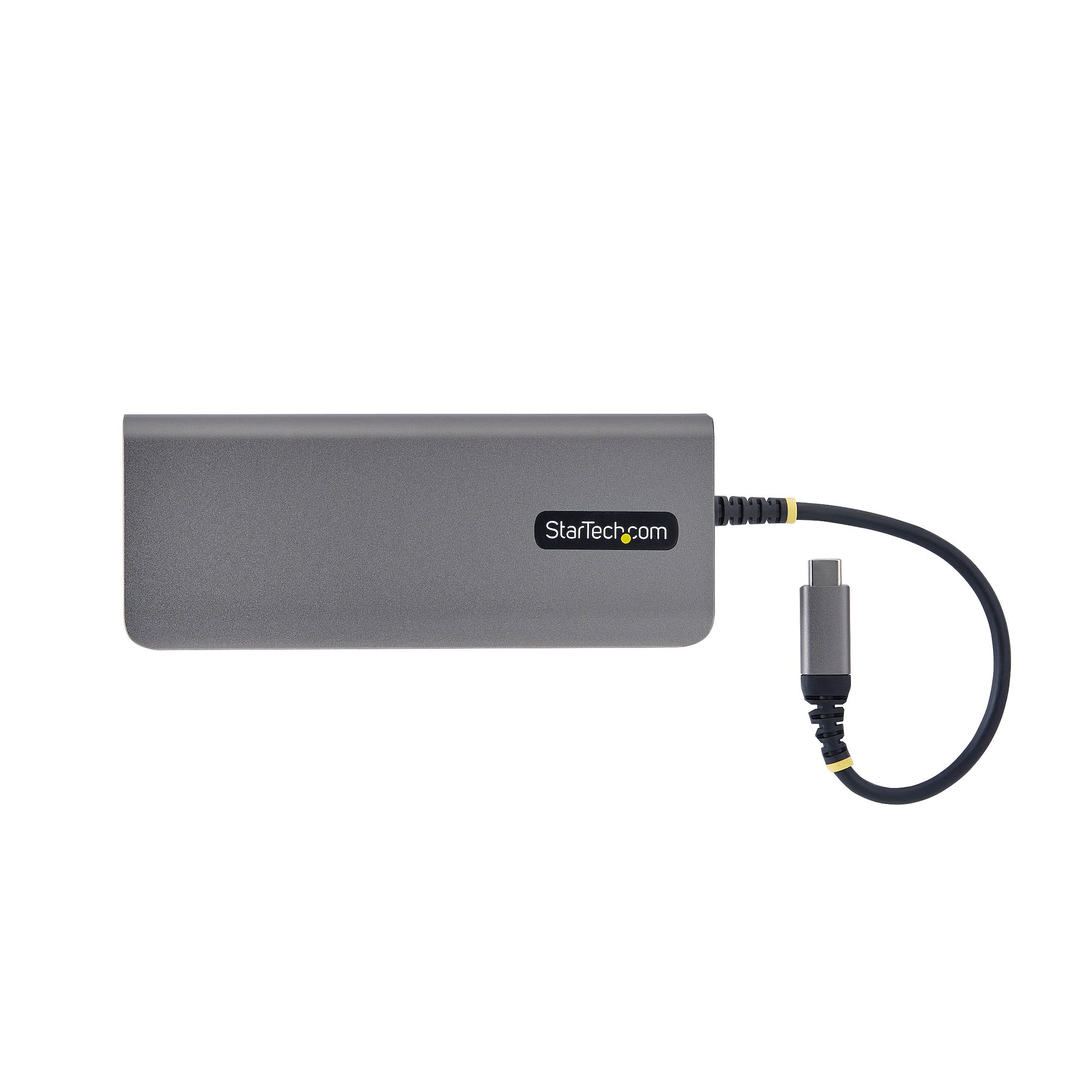 StarTech.com 177B-USBC-MULTIPORT base para port�til y replicador de puertos Al�mbrico USB 3.2 Gen 2 (3.1 Gen 2) Type-C Gris