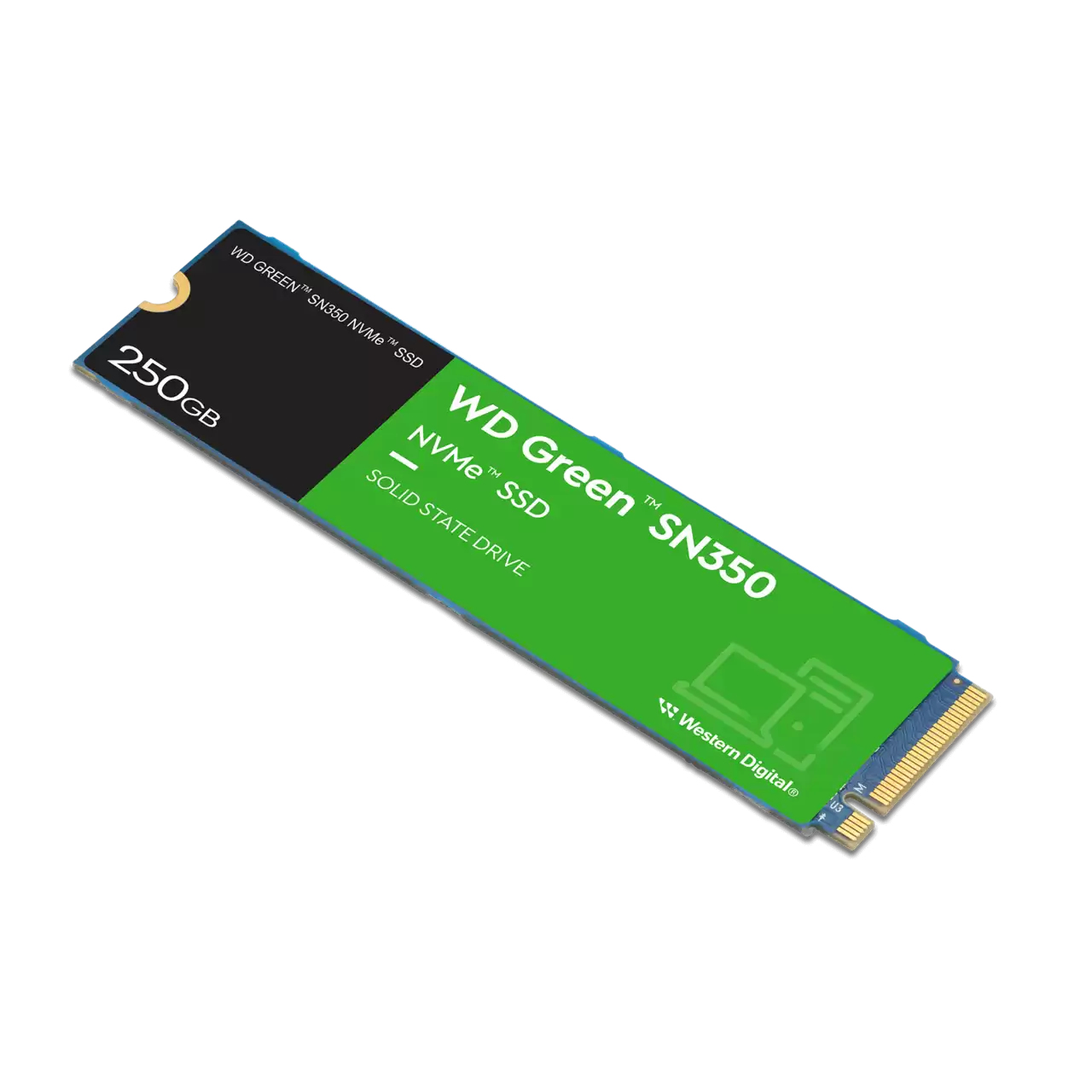 Western Digital Green SN350 250 GB M.2 PCI Express 3.0 NVMe TLC