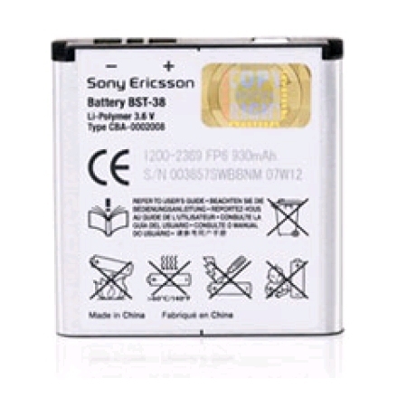 Sony Ericsson BST-39 - Mobiltelefonakku - Li-Pol