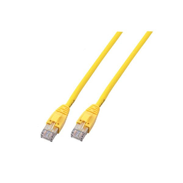 EFB Elektronik EFB K8104GE.10 - Cat.6 U/UTP Patchkabel CCA, 10 m, gelb