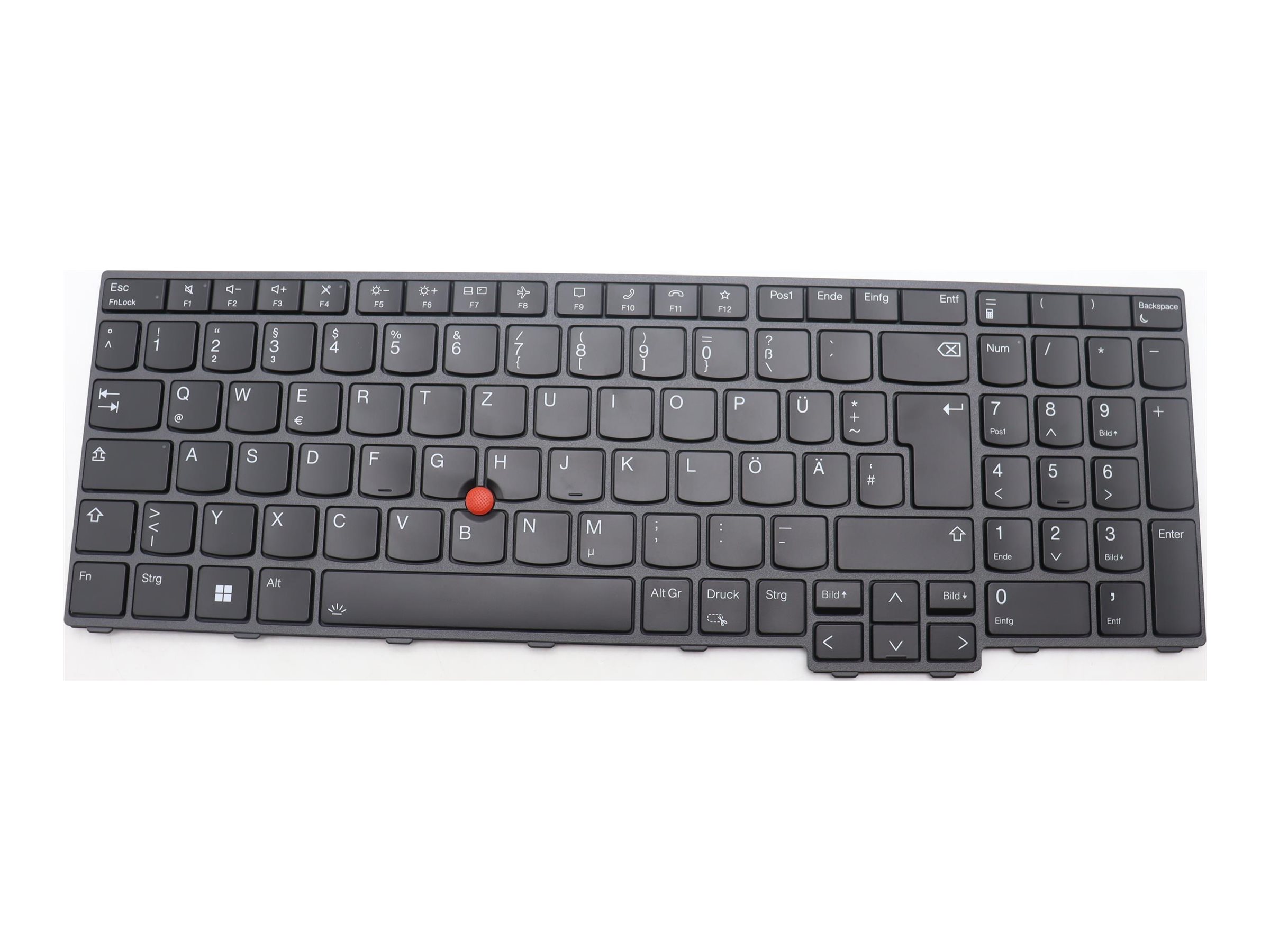 Lenovo Primax 5N21K05163 - Ersatztastatur Notebook - mit Trackpoint - fr ThinkPad T16 Gen 1 21BV 21BW 21CH 21CJ; T16 Gen 2 21HH 21HJ 21K7 21K8