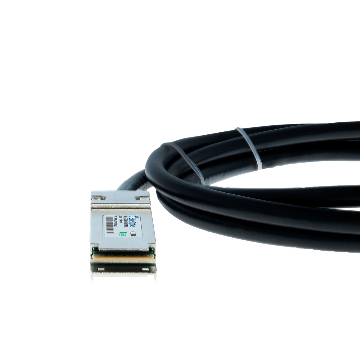 BlueOptics NVIDIA 980-9I98I-00V002 BlueLAN passives 200Gb/s QSFP56 auf 2x100Gb/s QSFP56 Direct Attach Breakout Kabel, 2 Meter