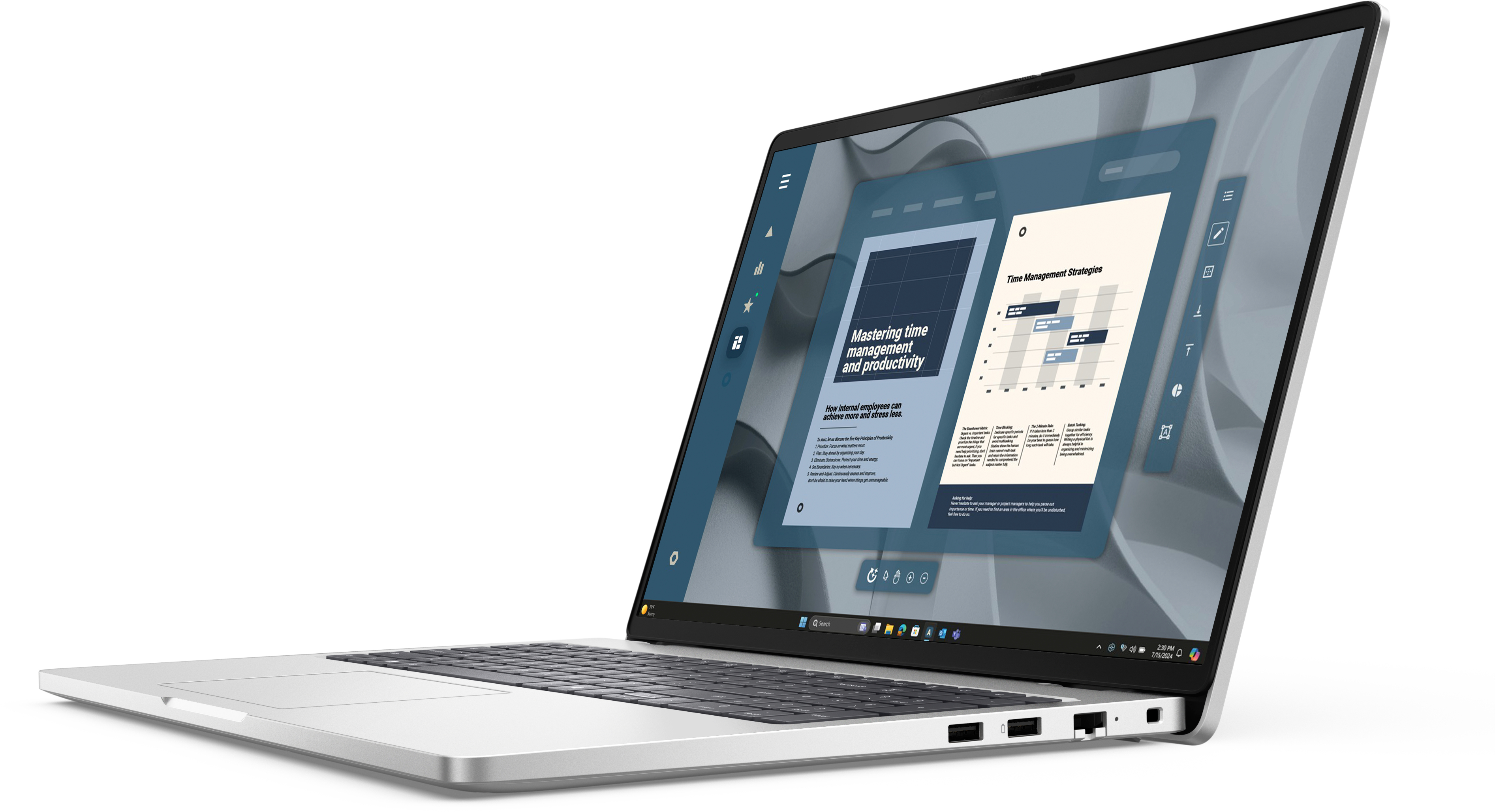 DELL Pro 16 PC16255 AMD Ryzen AI 7 PRO 350 Port�til 40,6 cm (16) Full HD+ 16 GB DDR5-SDRAM 512 GB SSD Wi-Fi 6E (802.11ax) Windows 11 Pro Alem�n Platino